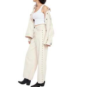 Old navy beige wide leg